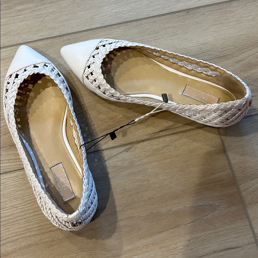 Liu.Jo white flats size women’s 6